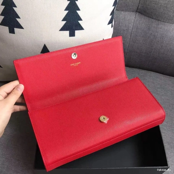 YSL Wallet Caviar 0821